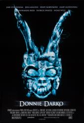The characters from Donnie Darko are hidden in a creepy blue x-ray of a
                jackrabbit skull.