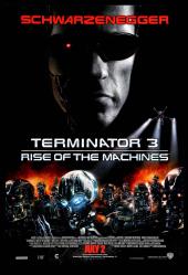 A giant half-skinless terminator / half Arnold Schwarzeneger terminator in
                sunglasses overlooks a dozen or so skinless terminators.