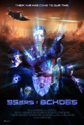 Electrified images of Alesandra Durham (as FBI Agent Sally Jo Biggs) and other
              cast members superimposed over a burning landscape, a strafing spaceship, and an I-95
              sign.