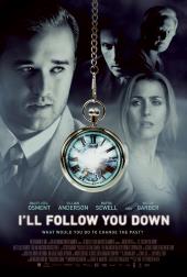 A shiny pocketwatch hangs in front of headshots of thoughtful Halley Joel
                Osment (as Erol), Gillian Anderson (as Marika), and two others.