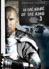 Bald Dominic Purcell (as Hazen Kaine) stands stoically in a suit of armor with
                his sword held straight up.