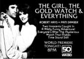 Pam Dawber (as Bonny Lee Beaumont) holds a watch in her hand that
