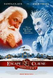 Tim Allen (as Santa) and Martin Short (as Jack Frost) smile out at us over a
                winter scene in a tiny town.
