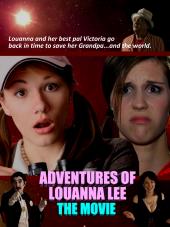 Headshots of a startled Louanna Lee (as herself) and and a disgruntled Victoria
              Gottleib (as Vicky) along with three others from the movie.