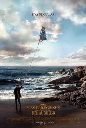 On a beach, young Asa Butterfield (as Jake) flies teen Ella Purnell (as
                Emma)--as if she were a kite!