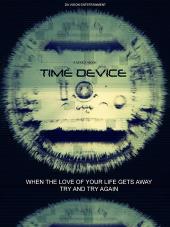 The words--Time Device--on a frayed watch dial.