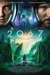 Kodi Smit-McPhee (as Ethan Whyte) and Ryan Kwanten (as Jude) stare at us
                through oxygen helmuts, while below them, a man in an environmental suit stares into
                an overgrown city.