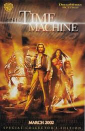 Guy Pearce (as ), samatha Mumba (as), and . . . stand infront of a classic time
                machine.