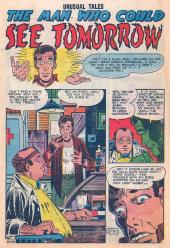 In the large first panel, a man in an unbutton shirt pleads with a doctor who
                assures him that nothing is wrong.