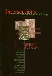 Three patterned rectangles sit below the title of the Intersections anthology.