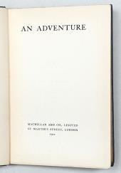 Plain title page for An Adventure, 19 11.